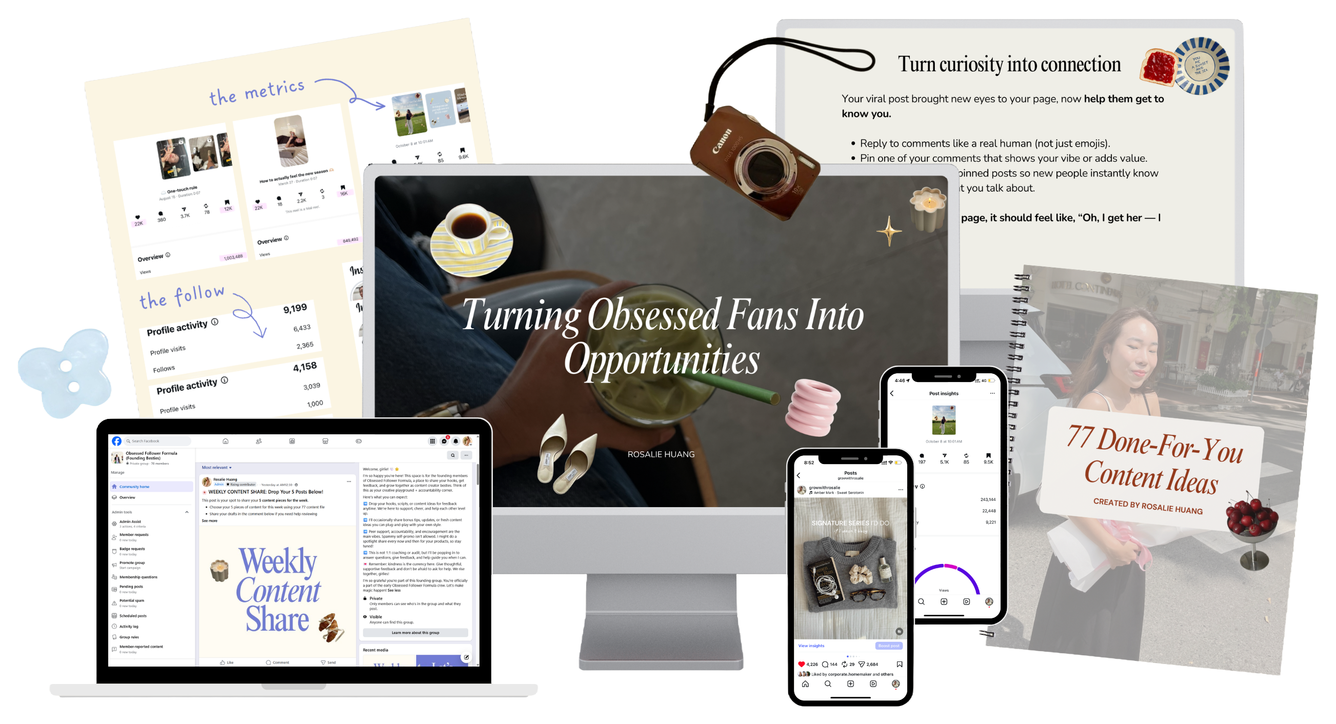 Obsessed Follower Formula course mockup
